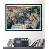 Clementoni - 39993 Puzzle 1000 Pezzi Arte per Adulti e Ragazzi, Museum Collection, Tema Pranzo dei Canottieri Renoir, Idea Rega