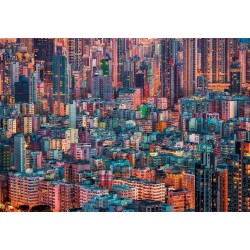 Clementoni - 31692 Collection - The Hive, Hong Kong - 1500 Pezzi - Puzzle Adulti, Made In Italy