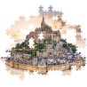 Clementoni - Puzzle 1500 Pezzi per Adulti e Ragazzi, Collection, Tema Monte Saint Michel, Idea Regalo Uomo e Donna, Made in Ita