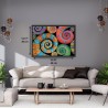 Clementoni - 35529 Color Boom Collection Puzzle 500 Pezzi per Adulti e Ragazzi, Illustrazione Astratta Colorata Curly Tails, Id