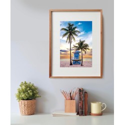 Clementoni - Puzzle 500 Pezzi per Adulti e Ragazzi, Collection, Tema Miami Beach, Idea Regalo Uomo e Donna, Made in Italy, 49x3