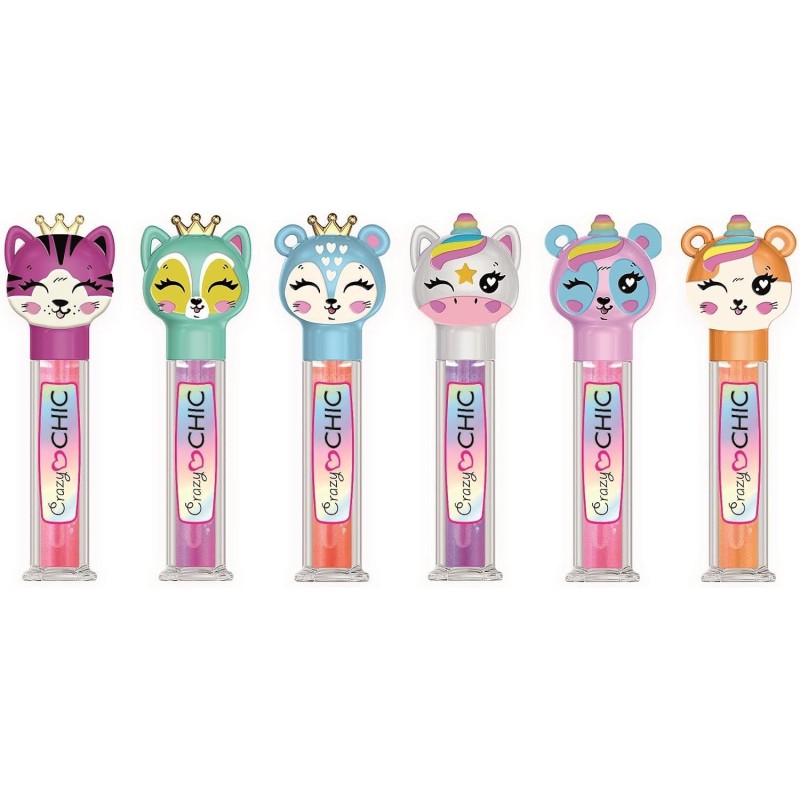 Crazy Chic - Lucidalabbra Cuccioli, assortiti, 1 pezzo