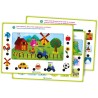 Clementoni - Sapientino La Penna Interattiva, Vado al Nido, Schede Educative e Penna Parlante, Gioco Educativo 2 Anni, Elettron