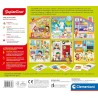 Clementoni - Sapientino Montessori La Grande Casa, Gioco Educativo Bambini 2-4 Anni, Stimola Linguaggio, Manualità e Coordinazi