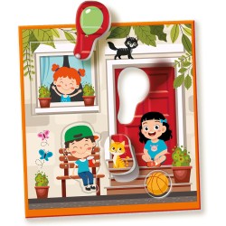 Clementoni - Sapientino Montessori La Grande Casa, Gioco Educativo Bambini 2-4 Anni, Stimola Linguaggio, Manualità e Coordinazi