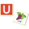 Clementoni Sapientino Montessori - Lettere Tattili, Gioco Educativo per Bambini 3-5 Anni con Flashcards per Imparare Alfabeto e