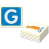 Clementoni Sapientino Montessori - Lettere Tattili, Gioco Educativo per Bambini 3-5 Anni con Flashcards per Imparare Alfabeto e