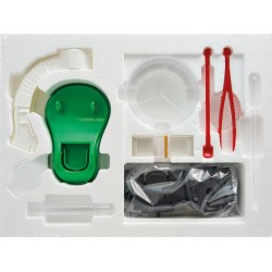 Clementoni - 19347 - Scienza E Gioco Lab - Il Mio Primo Microscopio - Laboratorio Microscopio Ottico 150X, Esperimenti Scientif