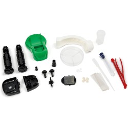 Clementoni - 19347 - Scienza E Gioco Lab - Il Mio Primo Microscopio - Laboratorio Microscopio Ottico 150X, Esperimenti Scientif