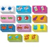 Clementoni - Sapientino Montessori Le Mie Prime 100 Parole, Gioco Educativo Bambini 1-3 Anni con 54 Puzzle a Incastro per Impar