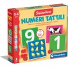 Clementoni Sapientino Montessori - Numeri Tattili, Gioco Educativo Metodo Montessoriano per Bambini 3-5 Anni con Flashcards per