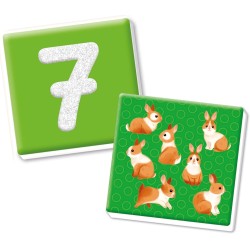 Clementoni Sapientino Montessori - Numeri Tattili, Gioco Educativo Metodo Montessoriano per Bambini 3-5 Anni con Flashcards per