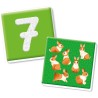Clementoni Sapientino Montessori - Numeri Tattili, Gioco Educativo Metodo Montessoriano per Bambini 3-5 Anni con Flashcards per