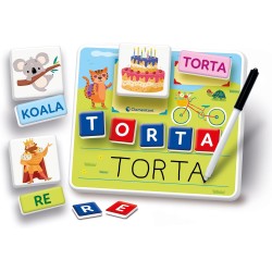 Clementoni Sapientino Montessori - Imparo a Scrivere, Gioco Educativo Bambini 4-6 Anni, Lavagnette Riscrivibili per Sviluppare 