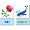 Clementoni Sapientino Montessori - Imparo a Scrivere, Gioco Educativo Bambini 4-6 Anni, Lavagnette Riscrivibili per Sviluppare 