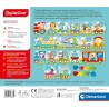 Clementoni Sapientino Montessori - Il Trenino delle Forme, Gioco Educativo per Bambini 1-3 Anni, Puzzle a Incastro per Riconosc
