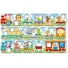 Clementoni Sapientino Montessori - Il Trenino delle Forme, Gioco Educativo per Bambini 1-3 Anni, Puzzle a Incastro per Riconosc