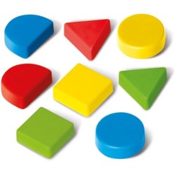 Clementoni Sapientino Montessori - Il Trenino delle Forme, Gioco Educativo per Bambini 1-3 Anni, Puzzle a Incastro per Riconosc