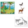 Clementoni Sapientino Montessori - Gli Animali, Gioco Educativo Metodo Montessoriano per Bambini 3-5 Anni, per Scoprire e Class