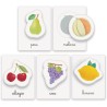Clementoni Sapientino Montessori - Primo Inglese, Gioco Educativo Metodo Montessoriano per Bambini 3-5 Anni, Carte Illustrate p