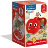 Clementoni Baby Happy Apple & Friends, Gioco Montessori da Infilare, attività Educativa Bambini 18+ Mesi, Stimola Manualità