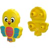 Clementoni Baby Happy Apple & Friends, Gioco Montessori da Infilare, attività Educativa Bambini 18+ Mesi, Stimola Manualità