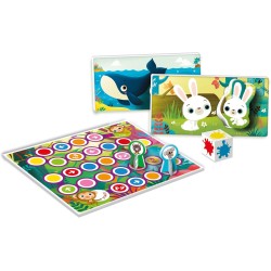 Clementoni Sapientino - Genitori e Cuccioli, Gioco Educativo per Bambini 2-4 Anni, Flashcards per Riconoscere Gli Animali e i L