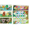 Clementoni Sapientino - Genitori e Cuccioli, Gioco Educativo per Bambini 2-4 Anni, Flashcards per Riconoscere Gli Animali e i L