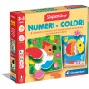 Clementoni Sapientino - Logic Numeri e Colori, Gioco Educativo Bambini 3-5 Anni con Puzzle a Incastro per Riconoscere Cifre e C