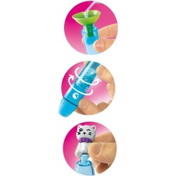 Clementoni Idea - Create Your Highlighters: Sweet Pets, Laboratorio degli Evidenziatori Personalizzati, Kit Creativo per Bambin
