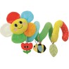 Clementoni Baby Soft Spiral Happy Flower, Gioco Prima Infanzia Neonato 0+ Mesi, Spirale per Passeggino con Fiore, Stimola Manua