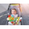 Clementoni Baby Soft Spiral Happy Flower, Gioco Prima Infanzia Neonato 0+ Mesi, Spirale per Passeggino con Fiore, Stimola Manua