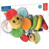 Clementoni Baby Soft Spiral Happy Flower, Gioco Prima Infanzia Neonato 0+ Mesi, Spirale per Passeggino con Fiore, Stimola Manua
