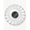 PIATTI RIUTILIZZABILI CM 25 PZ 6 WAVE CRYSTAL GOLD