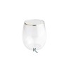 BICCHIERI TUMBLER RIUTILIZZABILI CRYSTAL GOLD 360 CC 6 PZ
