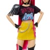 Mattel KPop Demon Hunters - Mira di HUNTR/X, bambola dai lunghi capelli rosa e outfit per la canzone "How It s Done", accessori