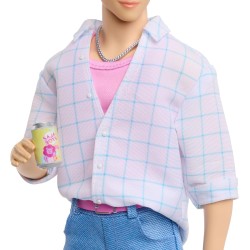 Mattel KPop Demon Hunters - Jinu dei Saja Boys, bambola con outfit da performance per la canzone "Soda Pop", accessori 