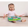 Clementoni Baby - Batteria degli Animali, Strumento Musicale Elettronico 18+ Mesi, 10 Basi Musicali e Suoni Realistici, Svilupp
