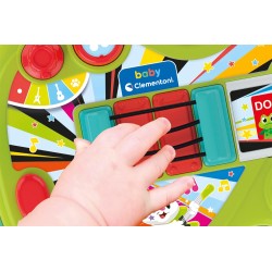 Clementoni Baby - Chitarra degli Animali, Strumento Musicale Elettronico 18+ Mesi, 3 modalità di Gioco E 8 Tasti Interattivi, S