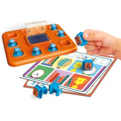 Clementoni Sapientino - I Timbri di Sapientino Numeri, Gioco Educativo 3-5 Anni, Imparare Numeri e Quantità, 10 Timbri Ergonomi