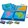 Clementoni Board Games - Guess the Place, Gioco da Tavolo di Geografia, Sfida nel Mondo con 180 Luoghi da Individuare, 2-4 Gioc