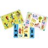 Clementoni Sapientino - Inglese, Gioco Educativo Bambini 3-6 Anni, Banchetto Elettronico con Penne Spinotti e 16 Schede con 32 