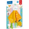 Clementoni Baby - Soft Cuddles Mouse Comforter, Dou Dou Morbido per Neonati 0+ Mesi, Personalizzabile con Nome, Stimolazione Se