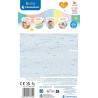 Clementoni Baby - Soft Cuddles Mouse Comforter, Dou Dou Morbido per Neonati 0+ Mesi, Personalizzabile con Nome, Stimolazione Se