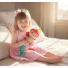 Clementoni Disney Baby - Princess Feature Plush Ariel, Bambola Peluche da Viaggio Neonati 0+ Anni, Stimolazione Sensoriale con 