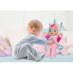 Clementoni Baby - Cocò Coccolami Un po , Bambola Interattiva Peluche 10+ Mesi, Bambolotto Parlante Educativo con Ciuccio e Cont