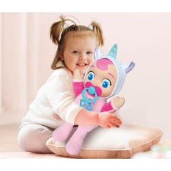 Clementoni Baby - Cocò Coccolami Un po , Bambola Interattiva Peluche 10+ Mesi, Bambolotto Parlante Educativo con Ciuccio e Cont
