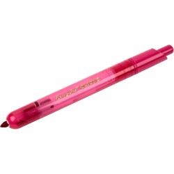 CRAYOLA Clicks – 10 Pennarelli Lavabili Retrattili Senza Cappuccio, Punta Conica 2 in 1 per Tratti Sottili e Spessi, per Scuola