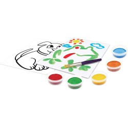 Crayola - Mini Kids - Tempere Lavabili per Bambini Formula Antigoccia - CRA811483