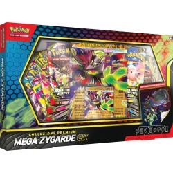 Pokémon: collezione premium Mega Zygarde-ex del GCC Pokémon (una carta promozionale, una carta lenticolare gigante, un adesivo 